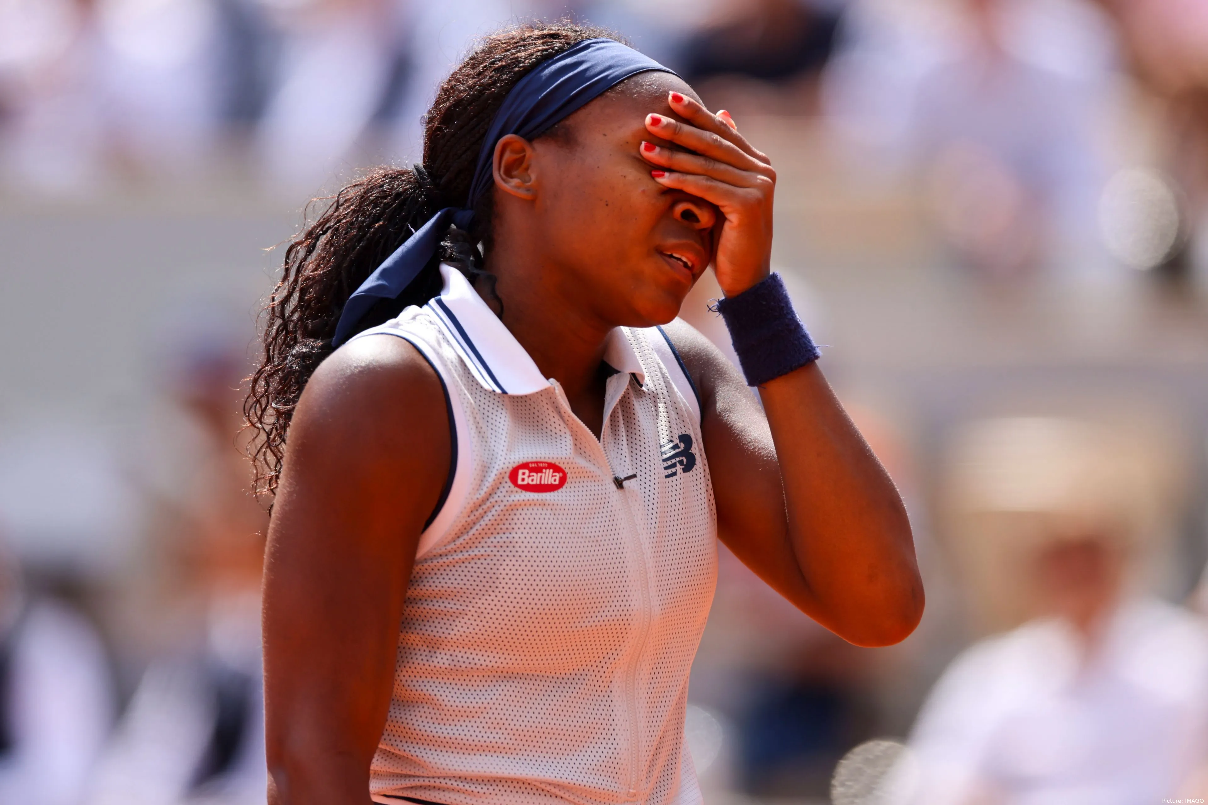 Coco Gauff had technical problem during Roland Garros semifinal that